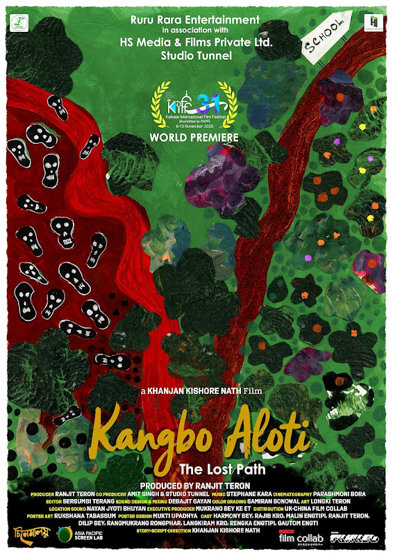 Poster for Kang Bo A Loti (The Lost Path), a film by Khanjan Kishore Nath